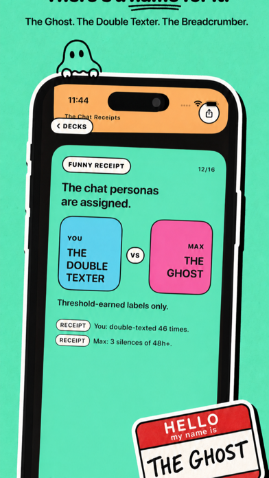 The Chat Receipts - Analyzer Screenshot 5 of 5