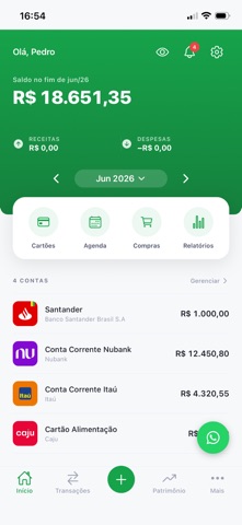 Neo Finanças iPhone screenshot