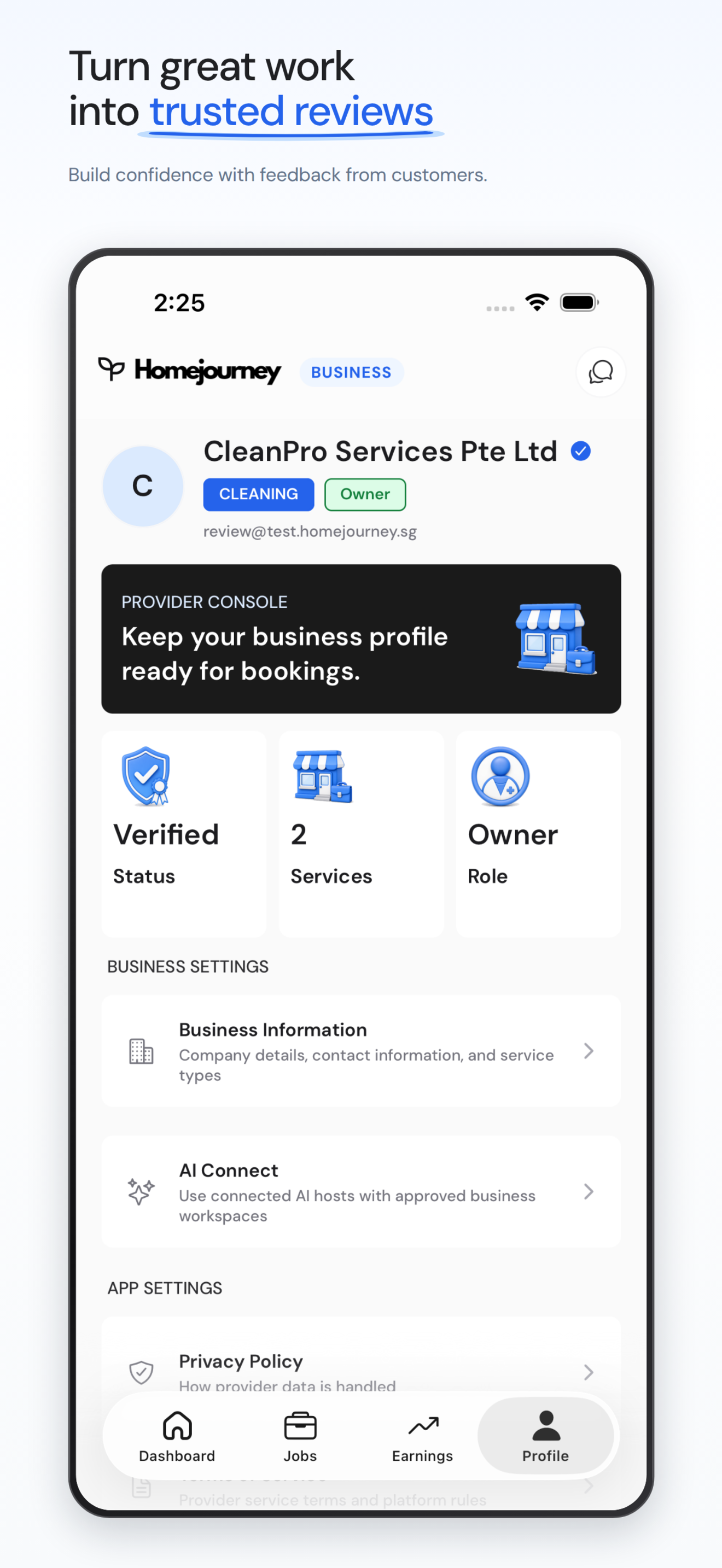 Homejourney Business screenshot 8