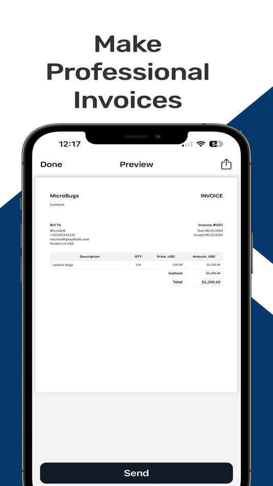 #2. Invoice Maker - Invo Generator (iOS) 由: MACROMATRIX (PRIVATE) LIMITED