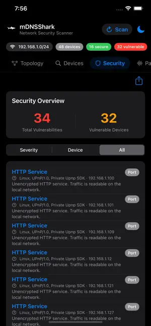 mDNSShark screenshot 4