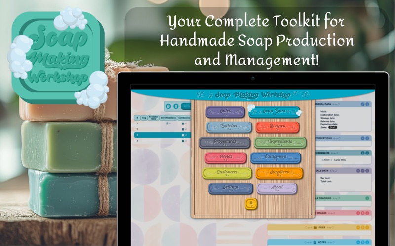 Soap Making Workshop app screenshot