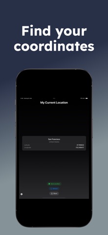 MyLocation: save & share Screenshot 1 of 5