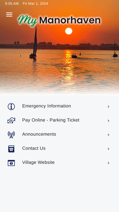 Screenshot 1 of My Manorhaven App