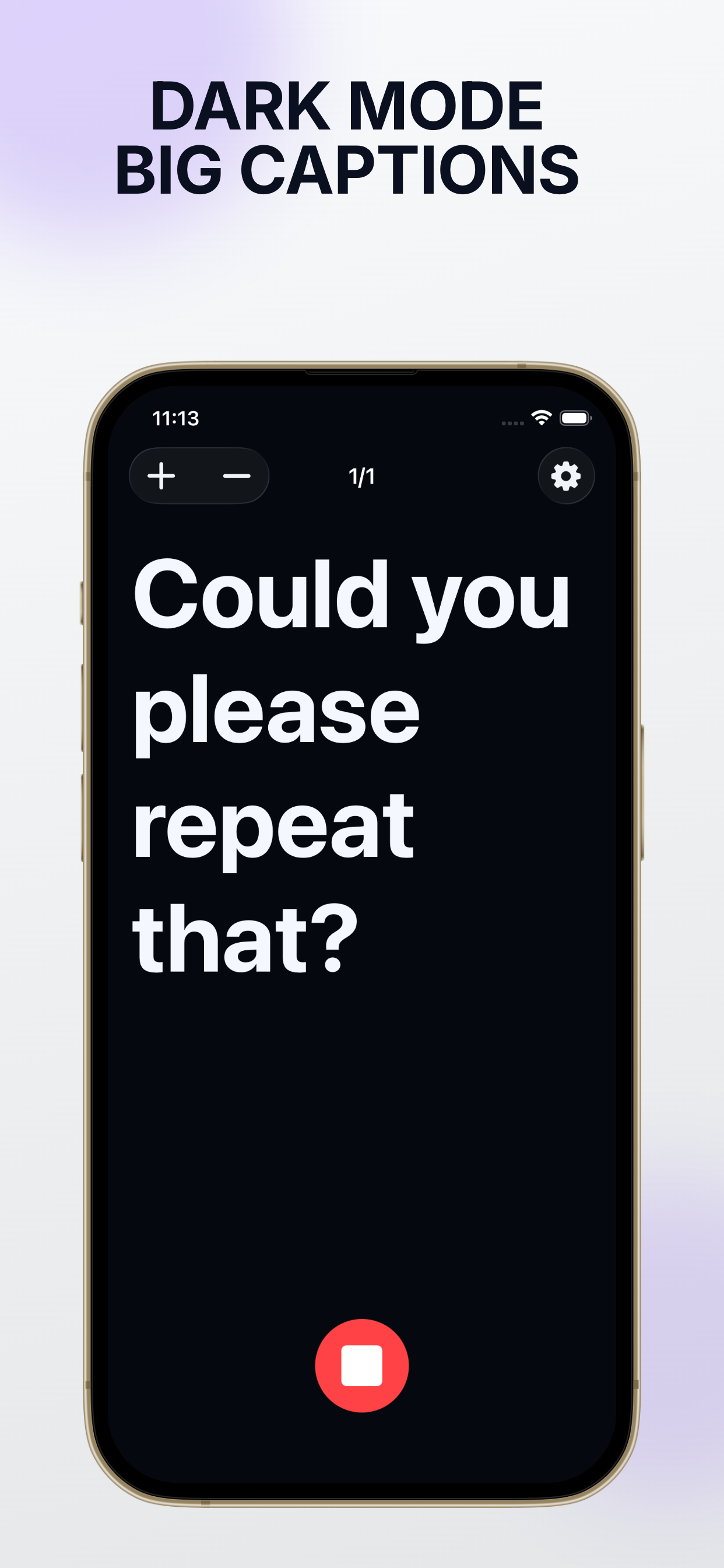 Deaf Live Caption screenshot 5