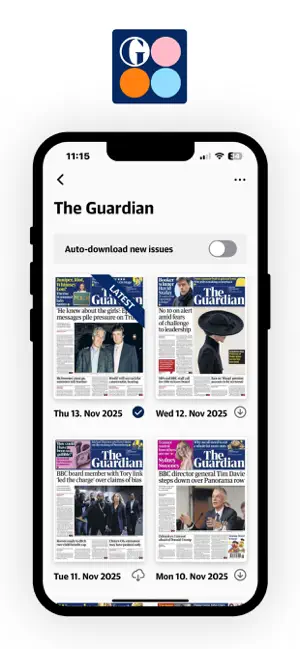 The Guardian Editions iPhone screenshot 2