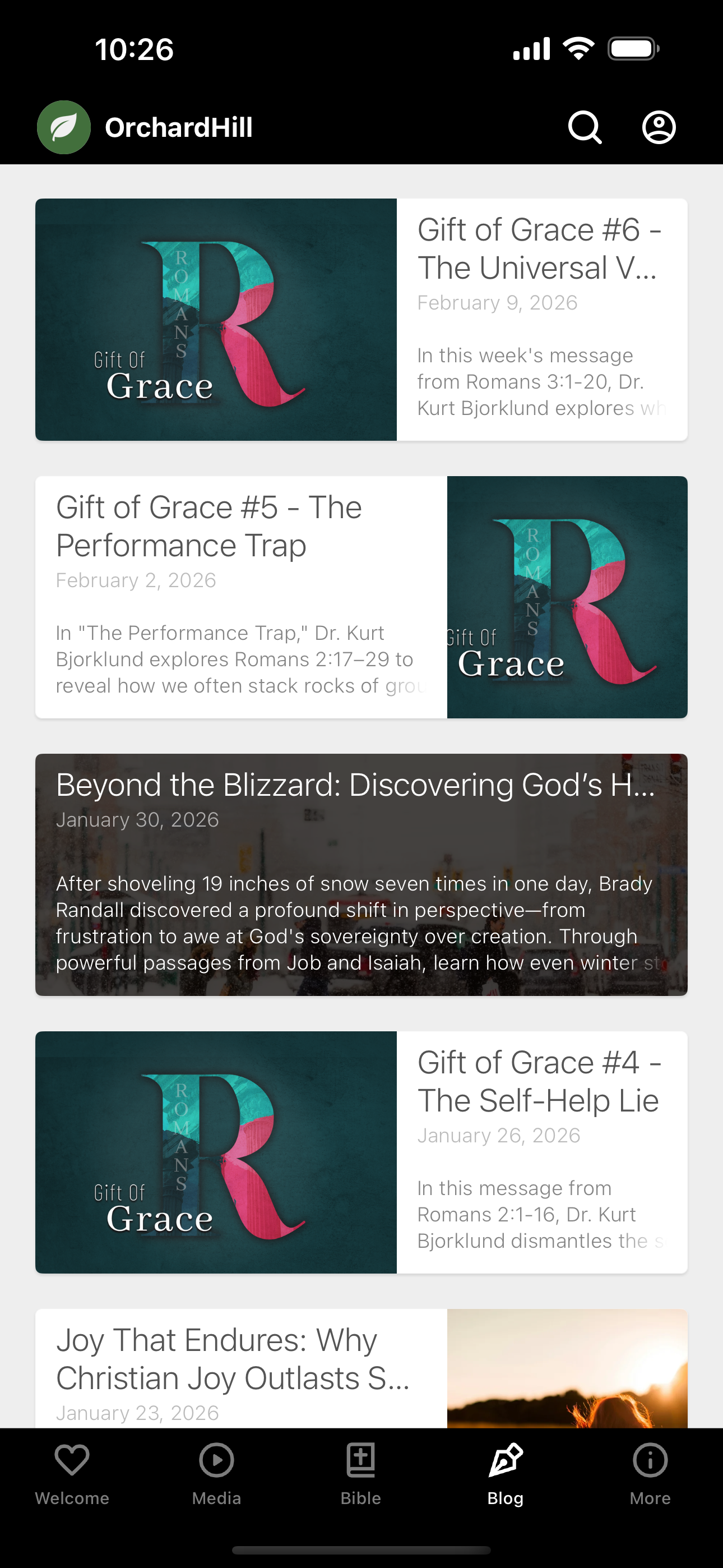 Orchard Hill Church screenshot 3