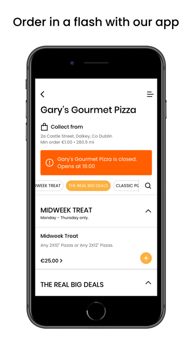 Gary's Gourmet Pizza Screenshot 1 - AppWisp.com Gary's Gourmet Pizza Screenshot 1 - AppWisp.com