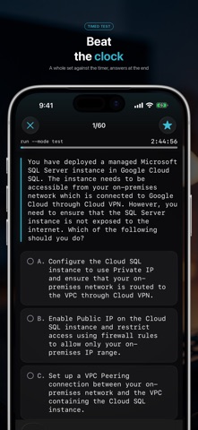 GCP Cloud Database Prep 2026 screenshot