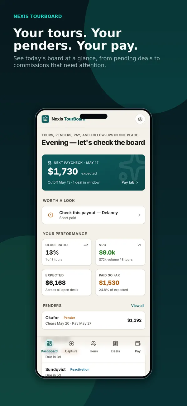 Screenshot #3 pour Nexis TourBoard