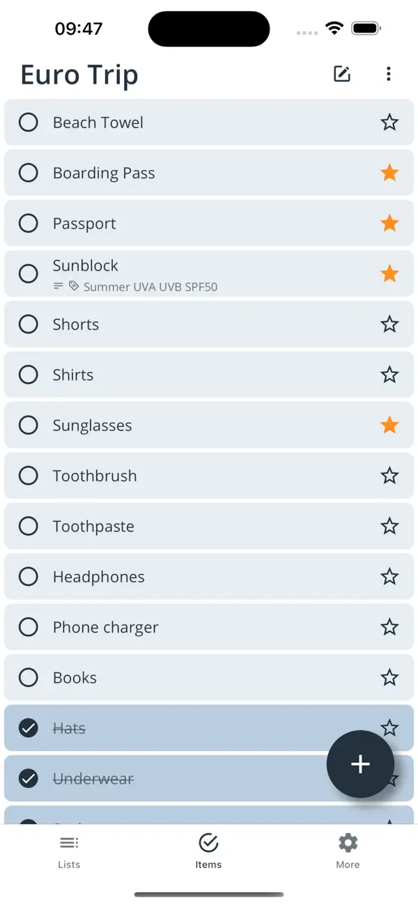 Screenshot #2 pour Re:List