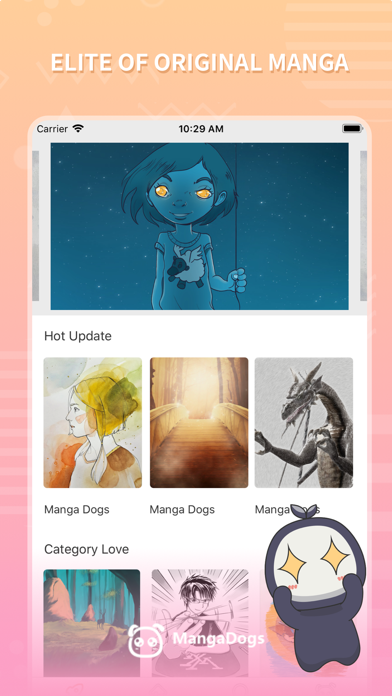 Manga Dogs - webtoon reader Screenshot