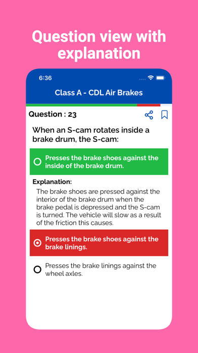 Arizona CDL Prep Test Screenshot
