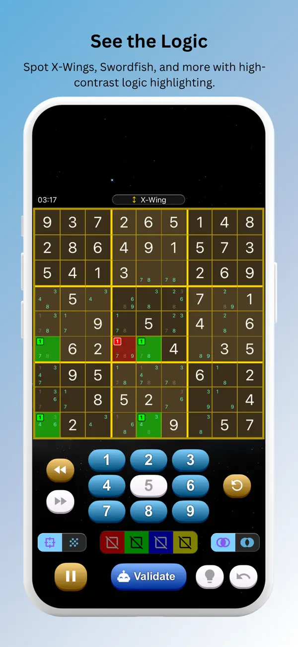 Screenshot #2 pour Milesoft Sudoku