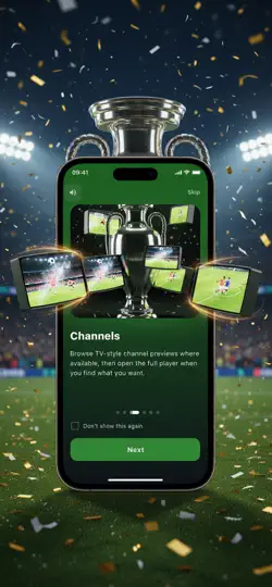 Captura de pantalla de Yacine TV :Fútbol En Vivo Live en iPhone 4