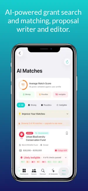 GrantCentral AI screenshot 2