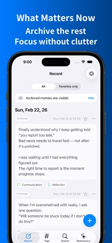 Work Notes-Daily Insight Log Screenshot 5 of 6