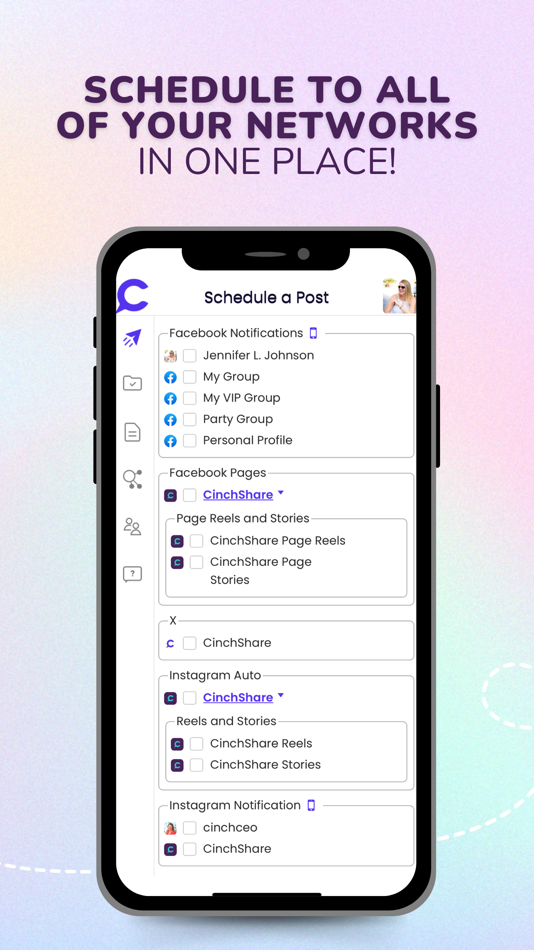 #2. CinchShare (iOS) 由: CinchShare
