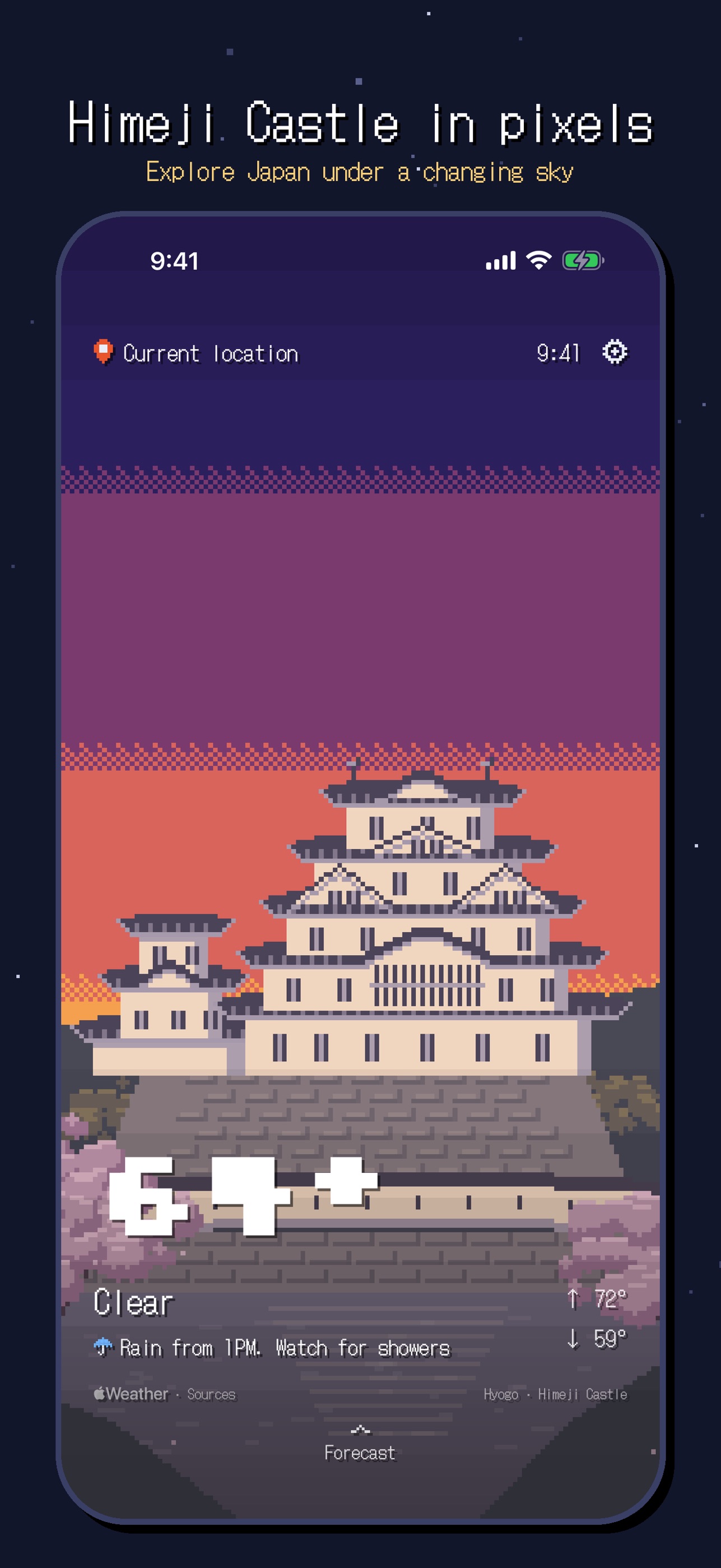 Screenshot 4 of Sky in Pixels: Weather