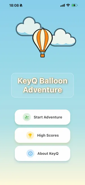 KeyQ Balloon Adventure screenshot 1