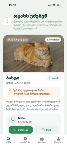 Georgian Pets Screenshot 4 of 4