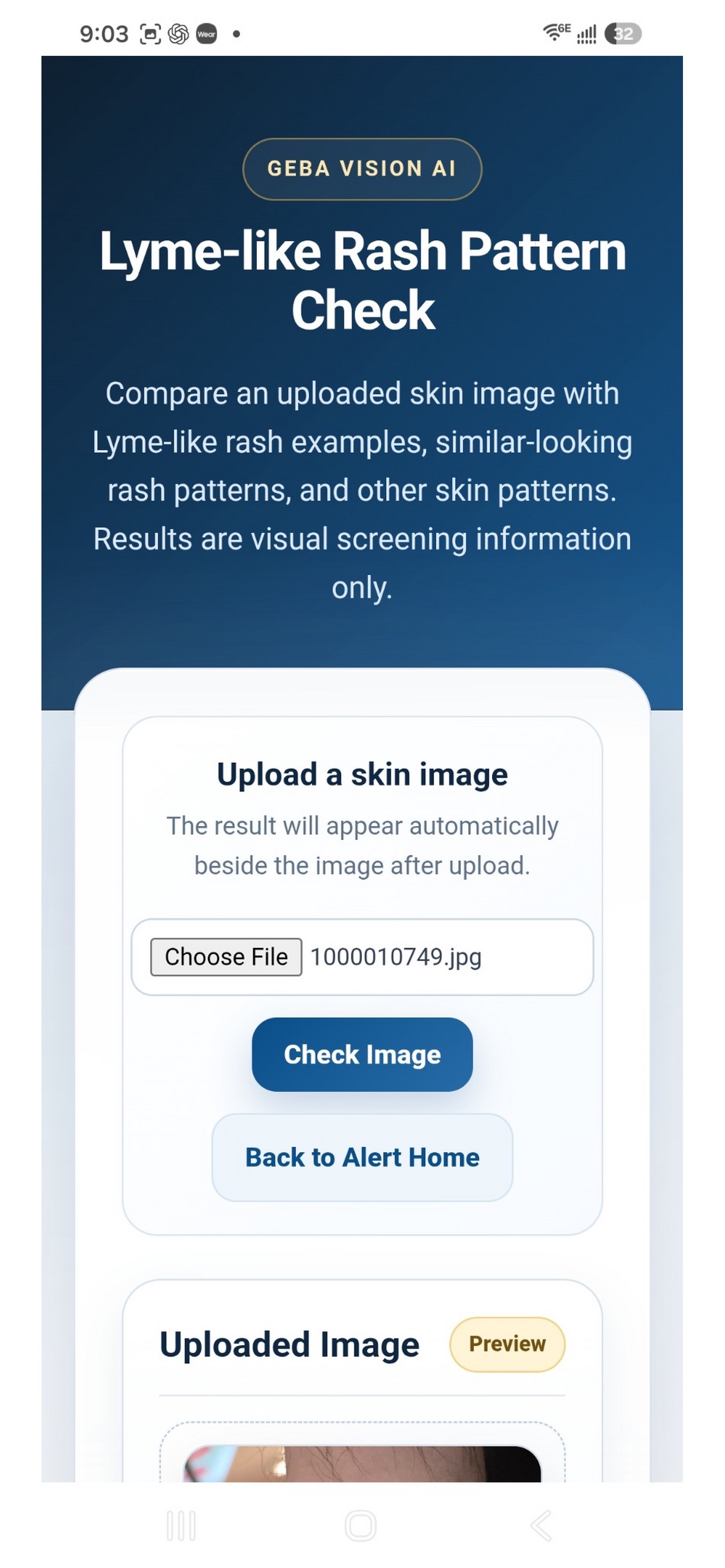 Screenshot 5 of Lyme AI-ert