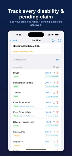 VA Compensation Calculator screenshot 4