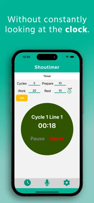 ShoutyTimer screenshot 2
