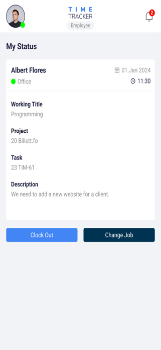 Appnet Timetracker Screenshot 4 of 6