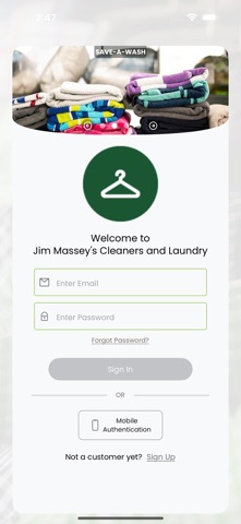Jim Massey’s Cleaners iPhone screenshot