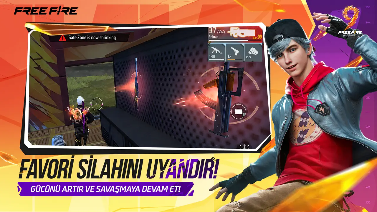 Free Fire: 9. Yıl Dönümü iPhone Ekran Görüntüsü 6