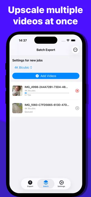 Video Upscaler - 4K & 8K screenshot 4