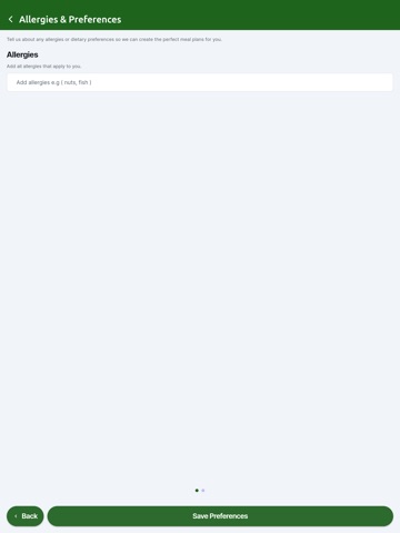 VitalTable: Ai Meal Planner iPad screenshot