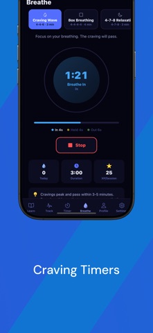 Soleo:Quit Smoking & Nicotine iPhone screenshot