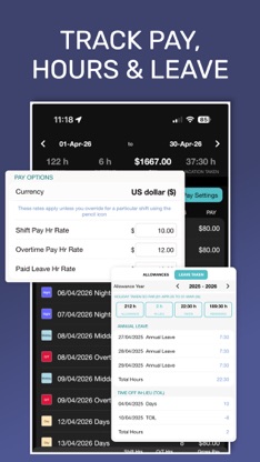 My Shift Planner - Calendar screenshot 4