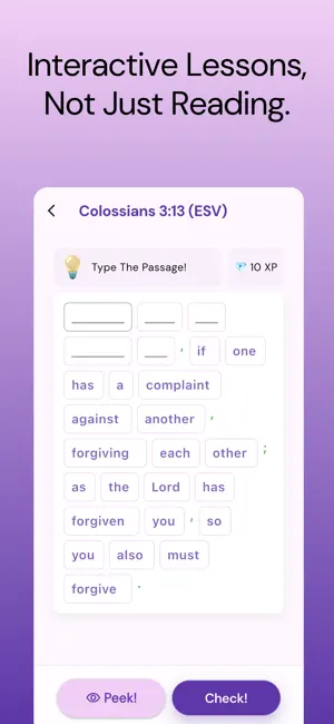 Hide The Word - Bible Memory screenshot 3
