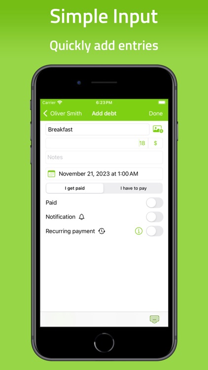 Who Owes Me - IOU Tracker screenshot-3