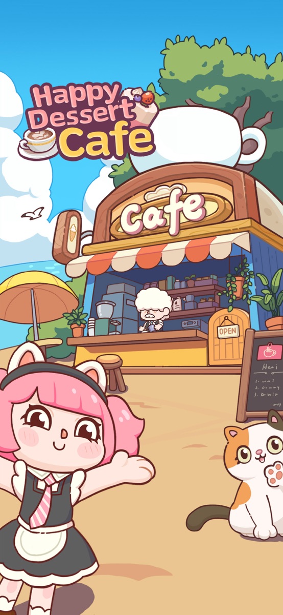 Happy Dessert Cafe official gameplay screenshot 1