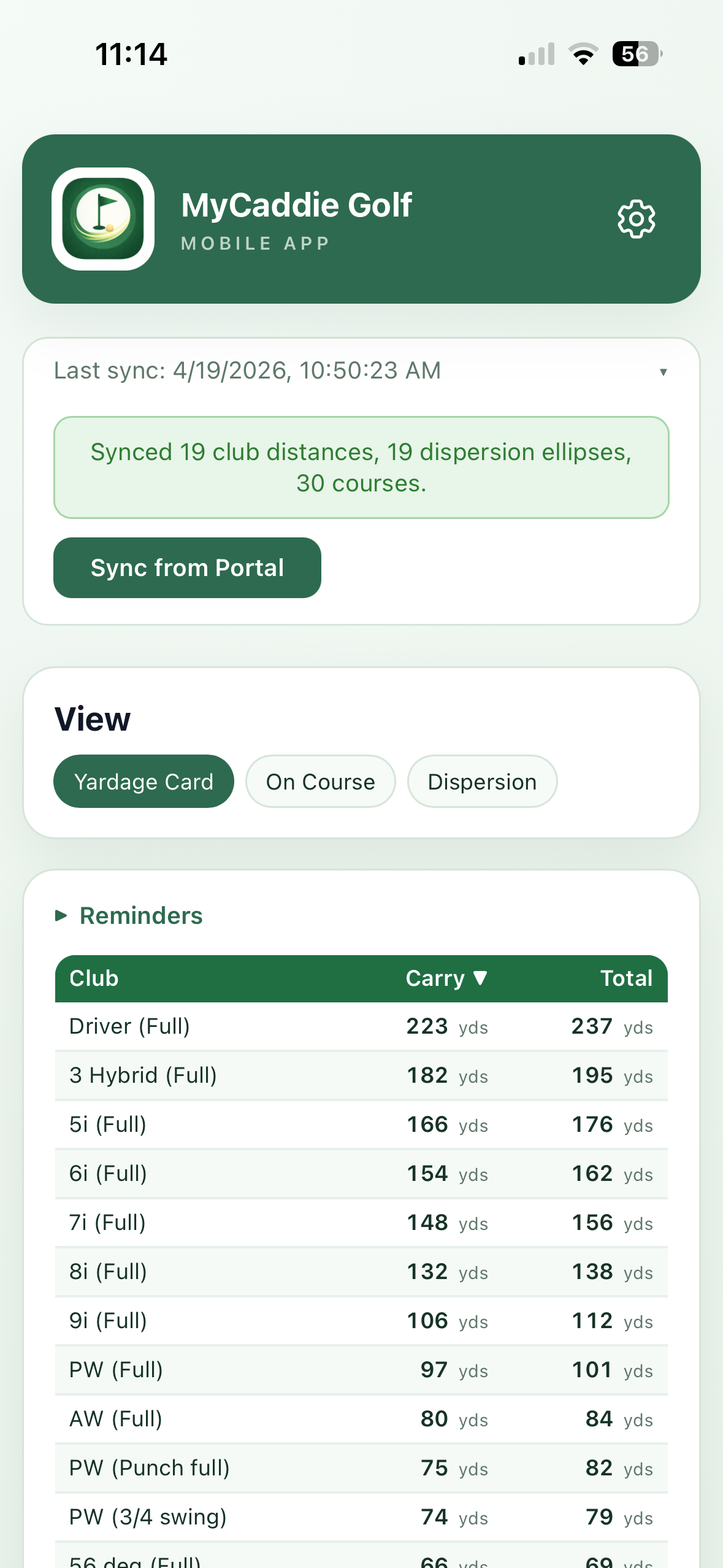 MyCaddie Golf screenshot 6