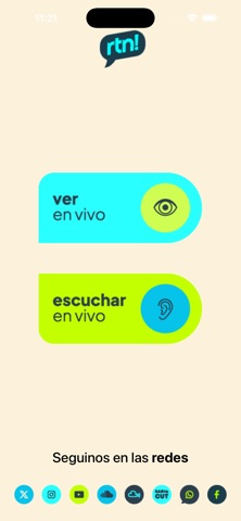 RTN en VIVO iPhone screenshot