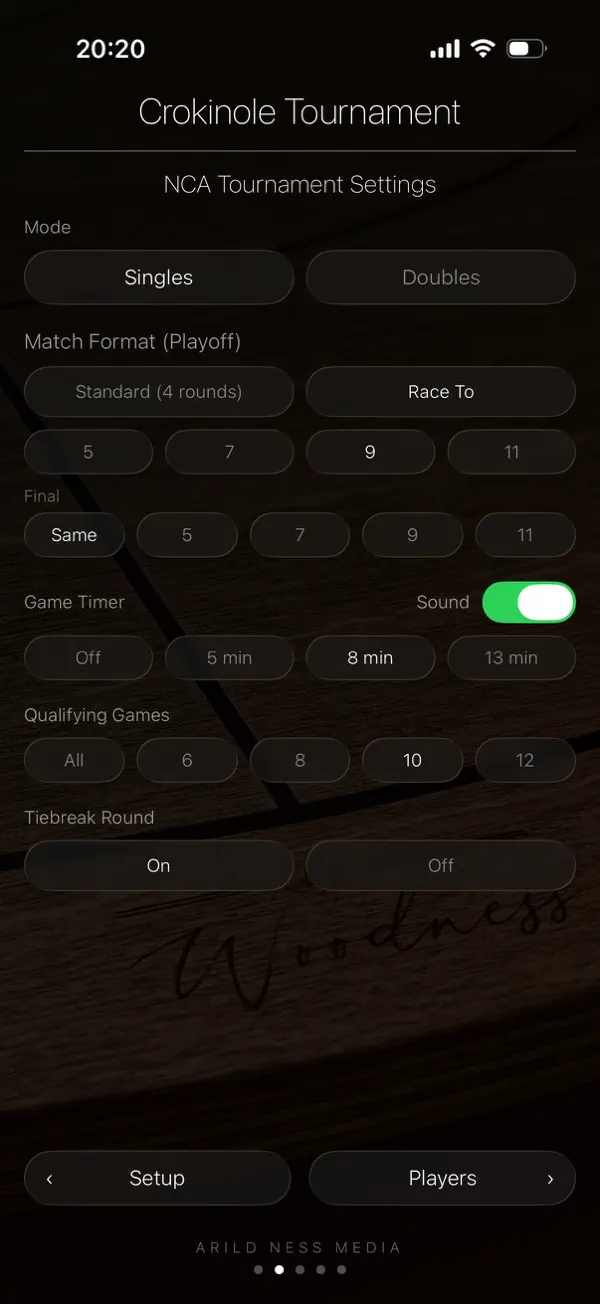 Screenshot #2 pour Crokinole Tournament
