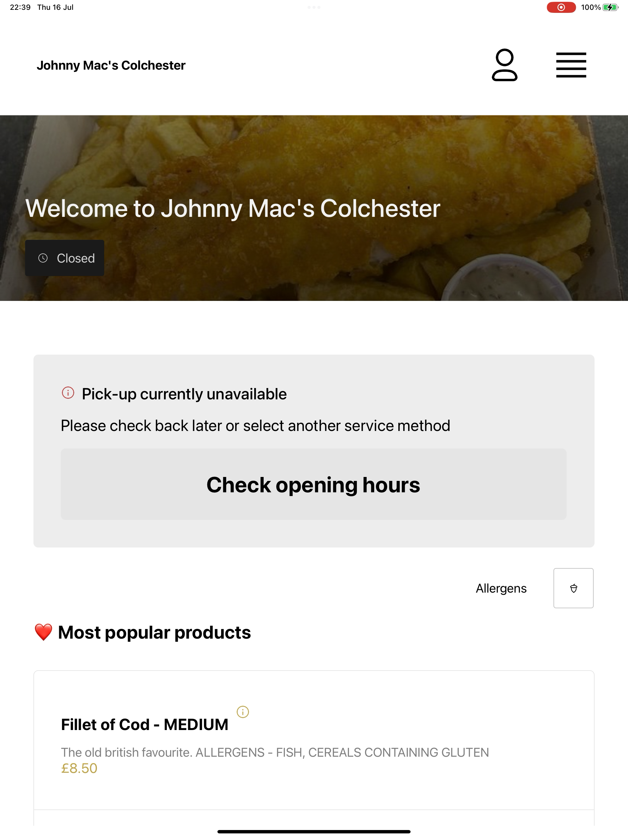 Johnny Mac's Colchester screenshot 9