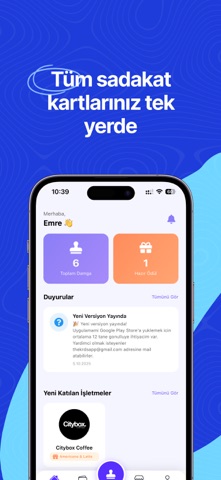 Stampie - Sadakat Cüzdanı iPhone screenshot