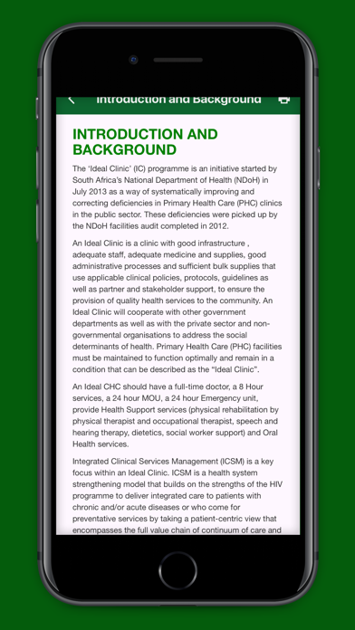 Ideal Clinic Manual Screenshot