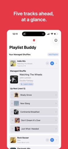 Playlist Buddy Screenshot 2 of 3