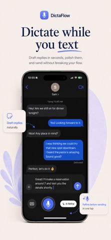 DictaFlow: AI Voice Keyboard Screenshot 2 of 8
