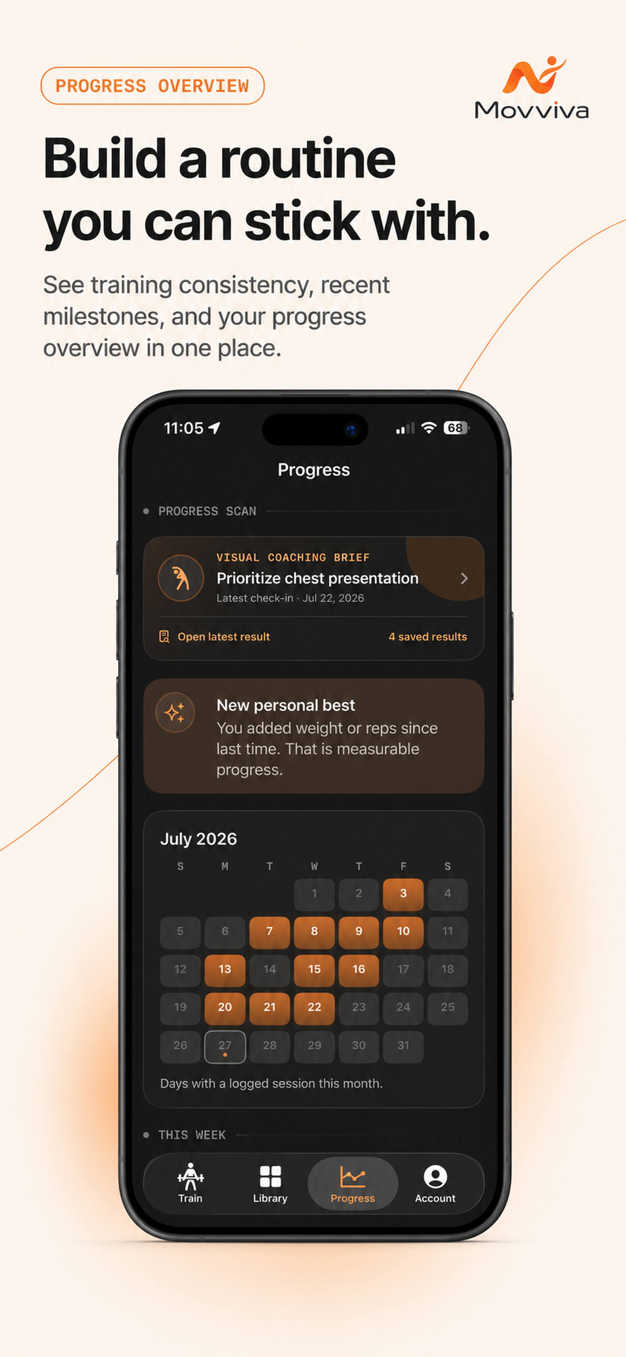Movviva: Smart Workout Planner screenshot 7