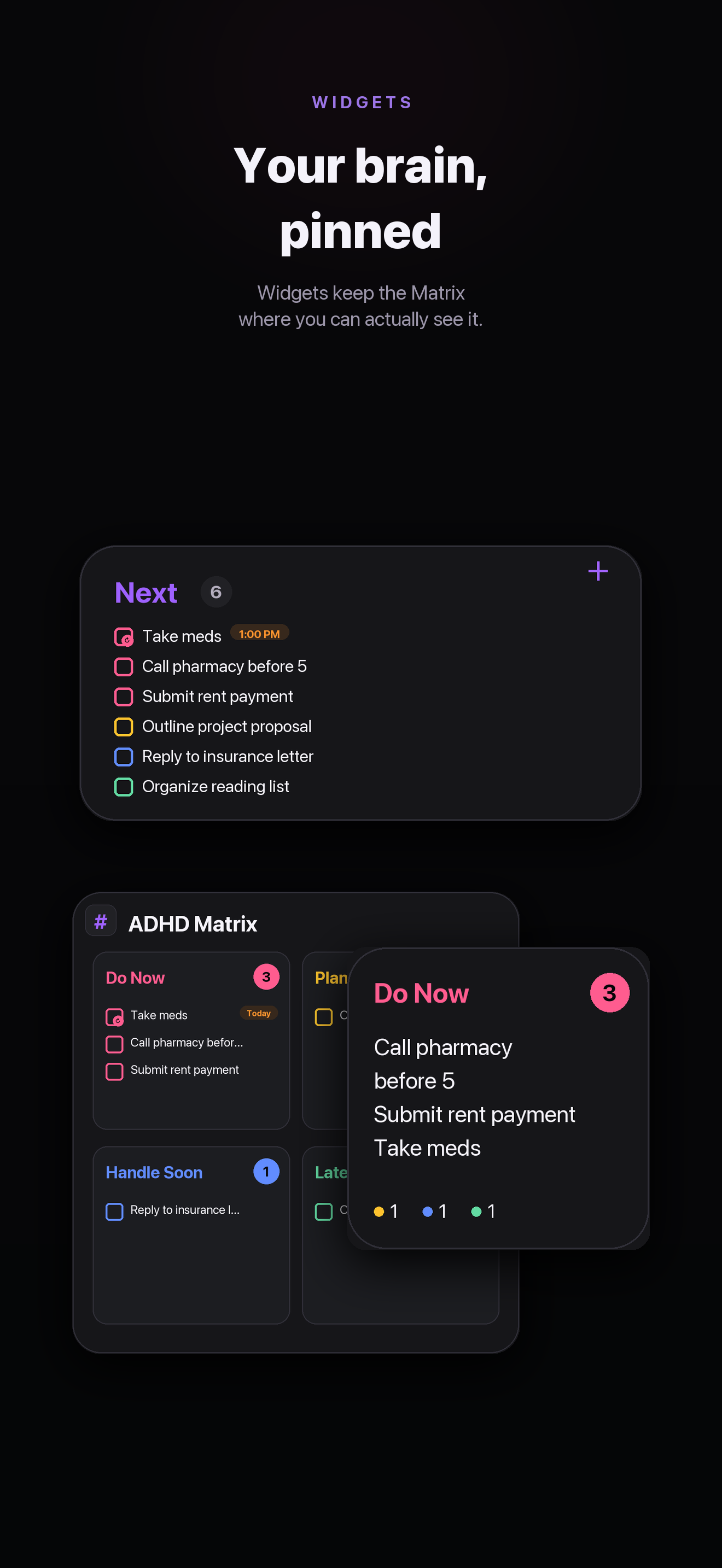 ADHD Matrix screenshot 3