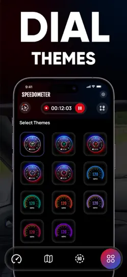 Скриншот GPS Speedometer- Speed Tracker на iPhone 5