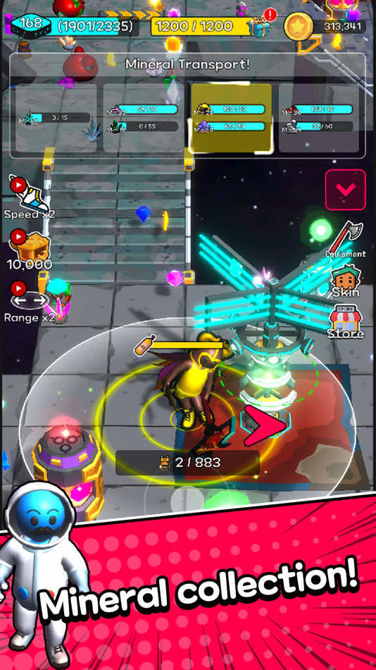#3. Mega Hit: Clash of the Meteor (iOS) 由: Donghun Kim